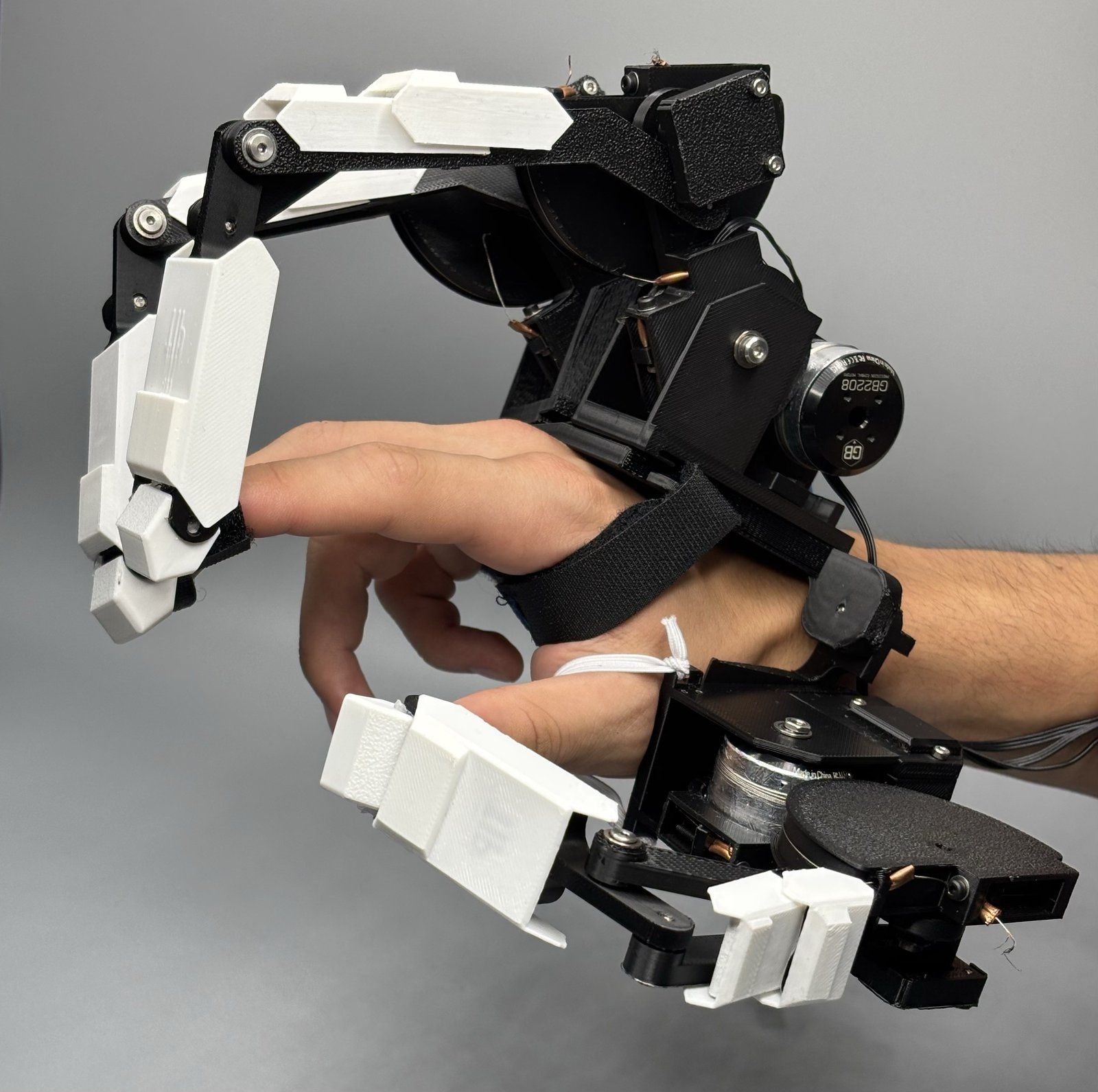 The N2D Haptic Glove worn on a hand